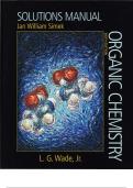 SOLUTIONS MANUAL ORGANIC CHEMISTRY 6TH EDITION L&period;G WADE