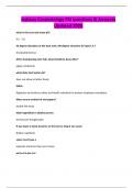 Indiana Cosmetology PSI questions & Answers Updated 2025