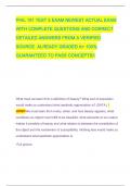 PHIL 101 TEST 2 EXAM NEWEST ACTUAL EXAM WITH COMPLETE QUESTIONS AND CORRECT DETAILED ANSWERS FROM A VERIFIED SOURCE ALREADY GRADED A&plus; 100&percnt; GUARANTEED TO PASS CONCEPTS&excl;&excl;