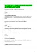 CP-FS STUDY GUIDE QUESTIONS AND  CORRECT ANSWERS 