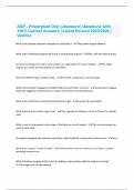 A&P - Powerplant Oral &lpar;Jeppesen&rpar; Questions with 100&percnt; Correct Answers &vert; Latest Version 2025&sol;2026 &vert; Verified
