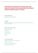 FMF BOARD STUDY GUIDE LATEST UPDATED 2025 FINAL EXAM WITH COMPLETE DETAILED QUESTIONS AND CORRECT VERIFIED ANSWERS ALREADY A&plus; GRADED