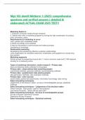Mgt 103 demill Midterm 1 &lpar;2025&rpar; comprehensive  questions and verified answers &lpar; detailed &  elaborated&rpar; ACTUAL EXAM 2025 TEST&excl;&excl;  Marketing Seeks to&colon;  1&period; Discover consumer needs through research  2&period; Satisfy them with a mar