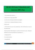 BUAD 332 Exam 2 Questions and Answers 100&percnt; Pass