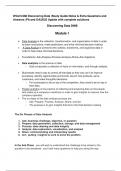 WGU D468 Discovering Data &vert;Study Guide Notes & Extra Questions and Answers &vert;PA and OA&vert;2025 Update with complete solutions