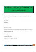 BUAD 453 Bundled Exams Questions and Answers 100&percnt; Pass Guaranteed