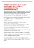 MSN572 EXAM 2025 REAL EXAM QUESTIONS AND CORRECT ANSWERS&lpar;VERIFIED ANSWERS&rpar;&vert;AGRADE
