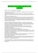 MN Post Test 2023 question and answers