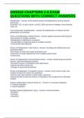 GMS522 CHAPTERS 1-5 EXAM QUESTIONS WITH CORRECT ANSWERS