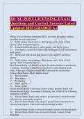 301 NC POST LICENSING EXAM Questions and Correct Answers Latest Updated 2025 GRADED A&plus;&period;
