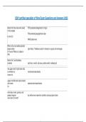 CSW certified specialist of Wine Exam Questions and Answers 2025