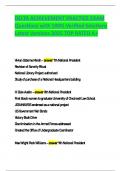 DELTA ACHIEVEMENT PRACTICE EXAM Questions with 100&percnt; Verified Solutions Latest Versions 2025 TOP RATED A&plus;&period;