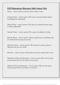ILTS Elementary Education 305-Content Test