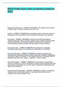 WGU D196 exam with complete solutions 2025&period;