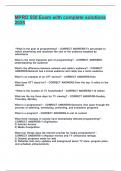 MPRD 550 Exam with complete solutions 2025&period;