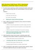 WGU Nutrition D440 Exam 2025&colon; &vert;Nutritional Guidelines &vert; Essential Topics & Study Hacks