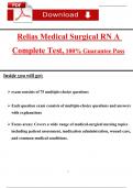 &lpar;2025 &sol; 2026&rpar; Study Bundle for Relias ED RN A Exam Most Comprehensive Qs & Ans - to Pass the Exam&comma; 100&percnt; Verified