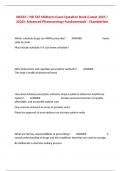 NR565 &sol; NR 565 Midterm Exam Question Bank &lpar;Latest 2025 &sol; 2026&rpar;&colon; Advanced Pharmacology Fundamentals - Chamberlain