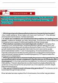 WGU D115 master set-Advanced Pathophysiology for the Advanced Practice Nurse Questions and Verified Rationalized Answers&comma; 100- Guarantee Pass&period;pdf