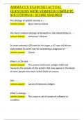 AHIMA CCS EXAM 2025 ACTUAL QUESTIONS WITH VERIFIED COMPLETE SOLUTIONS A&plus; SCORE ASSURED&period;docx