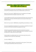 Practice RBC 2 Test exam questions and answers with solutions 2025