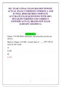 IEC YEAR 1 FINAL EXAM 2024-2025 NEWEST  ACTUAL EXAM 2 VERSIONS &lpar;VERSION A AND  B&rpar; WELL RESEARCHED COMPLETE ACCURATE EXAM QUESTIONS WITH 100&percnt;  DETAILED VERIFIED AND CORRECT  ANSWERS ACTUAL BRAND-NEW EXAM  ALREADY GRADED A&plus;