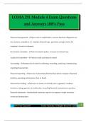 LOMA 291 Module 4 Exam Questions and Answers 100&percnt; Pass