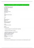 PAEDS Notes with Complete Solutions