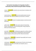 Test&lowbar;bank&lowbar;for&lowbar;Foundations&lowbar;for&lowbar;Population&lowbar;Health&lowbar;in&lowbar;Community&lowbar;Public