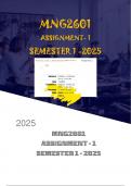 MNG2601 ASSIGNMENT 1 SEM &percnt;