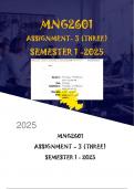 MNG2601 ASSIGNMENT 3 SEM &percnt;
