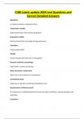C180 Latest update 2025 test Questions and Correct Detailed Answers