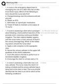 CMS MEDSURG EXAM ACTUAL EXAM QUESTIONS AND CORRECT ANSWERS &lpar;ALREADY GRADED A&plus;&rpar; &vert; PROFESSOR VERIFIED &vert; LATEST EXAM 2025