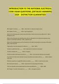 INTRODUCTION TO THE NATIONAL ELECTRICAL CODE EXAM QUESTIONS&semi; &lpar;DETAILED ANSWERS&rpar;