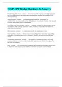 NIGP-CPP Bridge Questions & Answers
