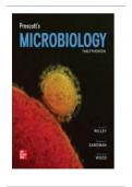 Test Bank for Prescott's Microbiology 12th Edition by Joanne Willey&comma; All Chapters 1 - 42 Complete&comma; Verified Latest Edition