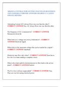 ARIZONA CONTRACTOR LICENSE CR-67 EXAM QUESTIONS  AND ANSWERS &lpar;VERIFIED ANSWERS GRADED A&plus;&rpar; LATEST  UPDATE 2025&sol;2026 