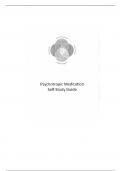 NUR 203 Psychotropic Medication Study Guide