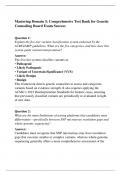Mastering Domain 3 Genetic Counseling Board Prep &vert; 65 Expert-Curated Questions & Explanations for ACMG Guidelines Mastery