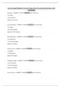 ELITE BARTENDING EXAM UPDATING EXAM QUESTIONS AND ANSWERS