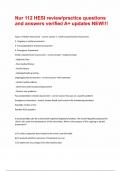 Nur 112 HESI review practice questions and answers verified A&plus; updates NEW&excl;&excl;&excl;&period;pdf