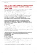 PEDS ATI PROCTORED EXAM 2025 &vert; ALL QUESTIONS AND CORRECT ANSWERS &vert; ALREADY GRADED A&plus; &vert; LATEST EXAM