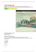 Test Bank ForIntroduction to Information Systems 9th Edition By R&period; Kelly Rainer&comma; Brad Prince  Chapter 1-14 