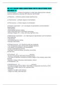 BA 453 EXAM CORE QUESTIONS WITH SOLUTIONS 2025 GRADED A&plus;