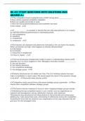 BA 453 STUDY QUESTIONS WITH SOLUTIONS 2025 GRADED A&plus;