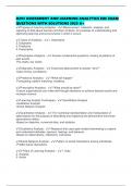 D293 ASSESSMENT AND LEARNING ANALYTICS EOC EXAM QUESTIONS WITH SOLUTIONS 2025 A&plus;