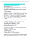 D293 ASSESSMENT AND LEARNING ANALYTICS STUDY GUIDE EXAM QUESTIONS WITH SOLUTIONS 2025 A&plus;