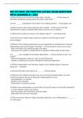 ESS 101 FINAL UW PRACTICE ACTUAL EXAM QUESTIONS WITH ANSWERS A&plus; 2025