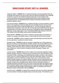 D080 EXAM STUDY SET A&plus; GRADED 