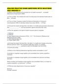 HSA4109 PRACTICE EXAM QUESTIONS WITH SOLUTIONS 2025 GRADED A&plus;